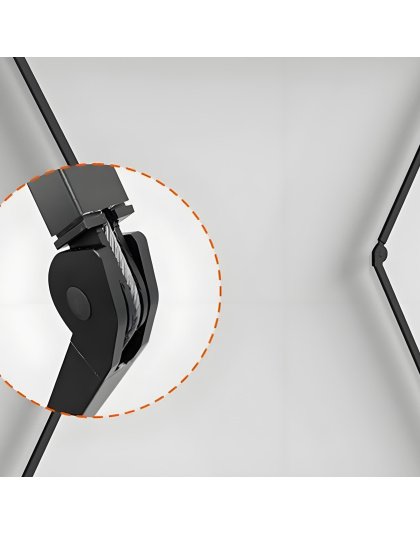 CynthiaScreen 120" 16:9 CLR Screen Electric Floor Rising Screen For UST Projector